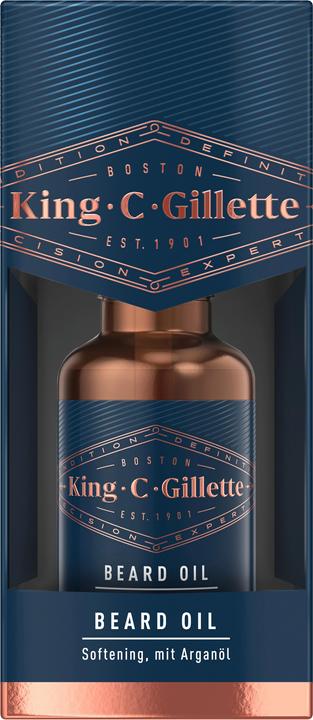 King C. Gillette Bartöl (30 ml)