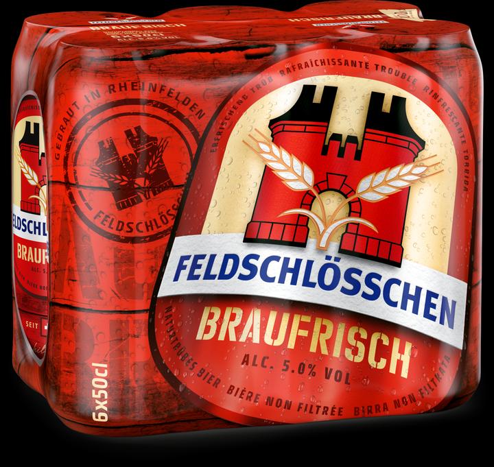 Feldschlösschen Birra fresca (6 x 50 cl)