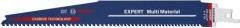 Actual product image Bosch Professional Zubehör Expert Multi Material S 1156 XHM reciprocating saw blade, 3 pieces