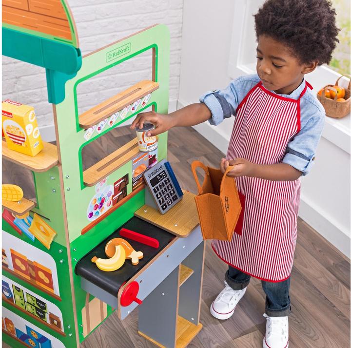 Produktbild KidKraft Let's Pretend™ Lebensmittelladen zum Aufklappen