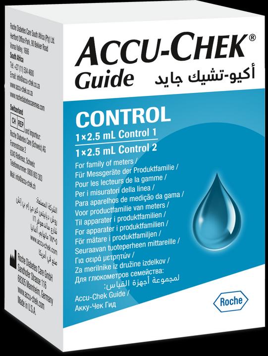 Actual product image Accu-Chek Guide control solution (Control solutions)