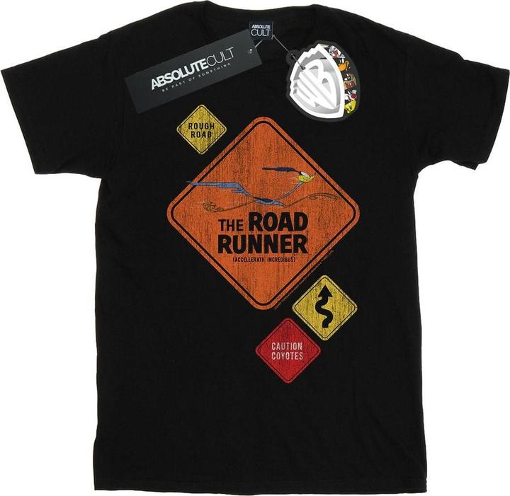 Produktbild Looney Tunes Road Runner Road Sign TShirt (4XL)
