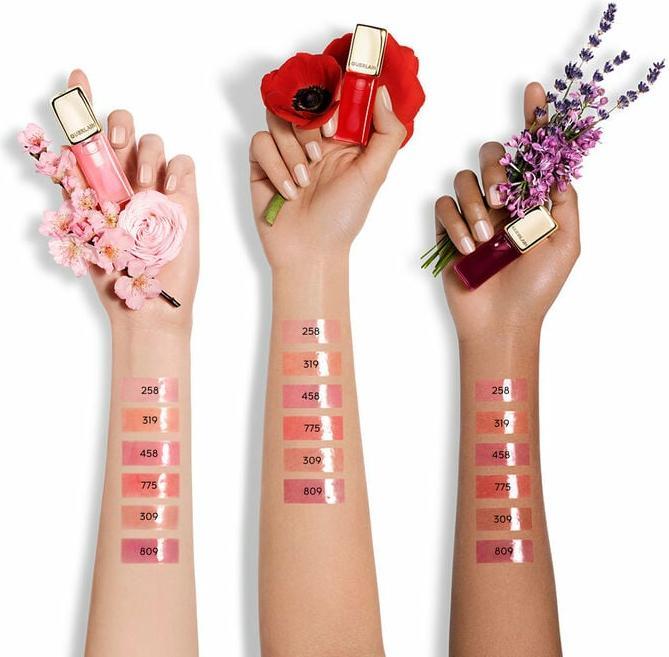 Image du produit Guerlain KissKiss 24 Bee Huile Éclat 458 Pop Rose 9.5 ml (458 Pop Rose Glow)