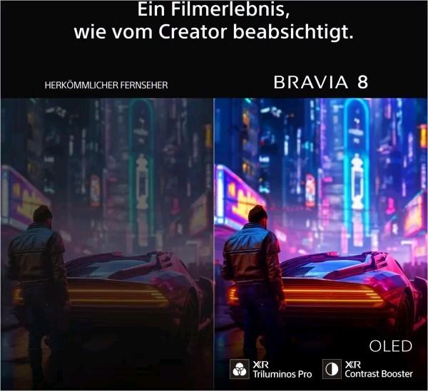 Actual product image Sony K-55XR80PAEP (55", Bravia 8, OLED, 4K, 2024)