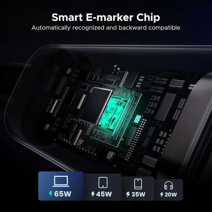 Image du produit Ugreen USB C — USB C (1 m, USB 2.0, 100 W)