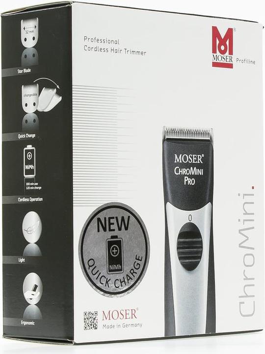 Actual product image Moser Hair Clippers ChroMini Pro