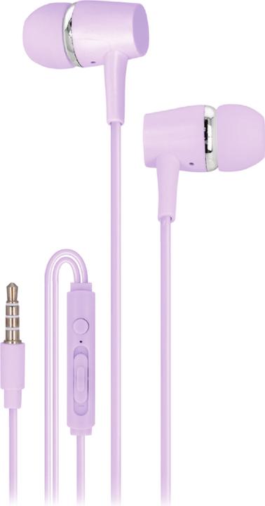 Setty wired earphones SPD-J-29 lilac (Cable)
