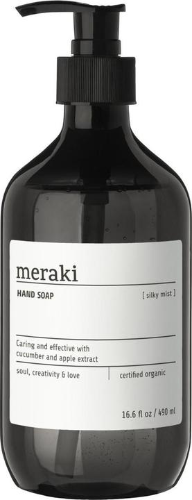 Actual product image Meraki Hand soap, Silky mist, 490 ml (Liquid soap, 490 ml)