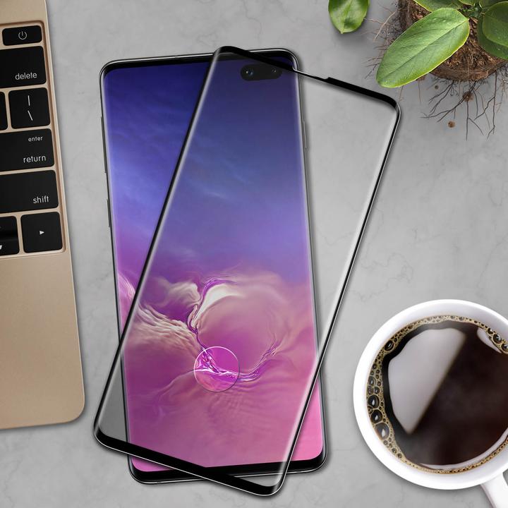 Actual product image Avizar Display protection film, case friendly protection (1 Piece, Samsung Galaxy S10+)