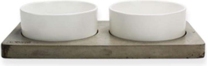 Image du produit Beonebreed Be one Breed - Bowl double, béton/céramique M - (74022423533)