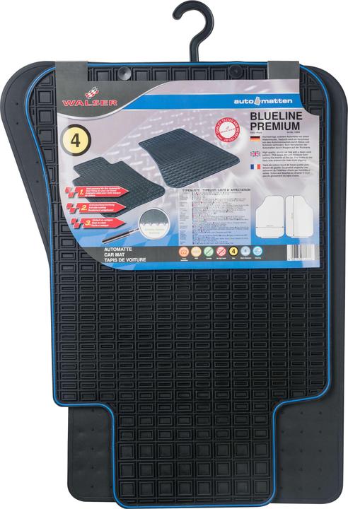 Produktbild Walser Blueline Premium (2 Vordermatten + 2 Rückmatten)