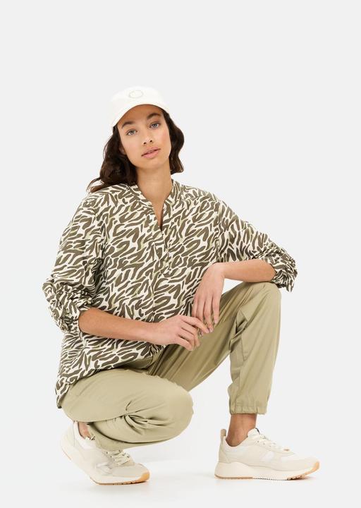 Produktbild Camel Active Langarm-Bluse mit Allover-Print (M)