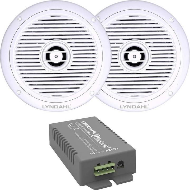 Actual product image Lyndahl LYNCS180IPS2 2-Way Set Built-in Loudspeaker 120 W 4 Ω White 1 Set (Set)