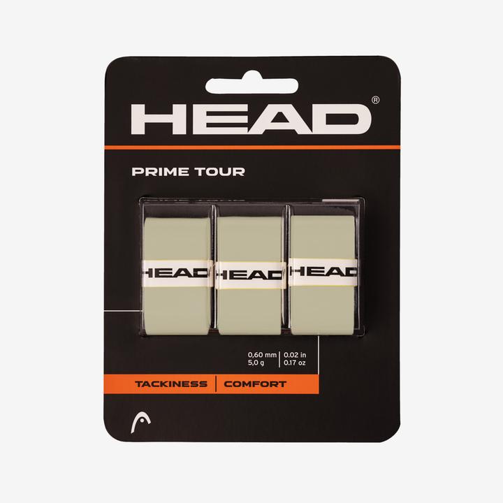 Actual product image Head Prime Tour Overgrip 3-pack grey