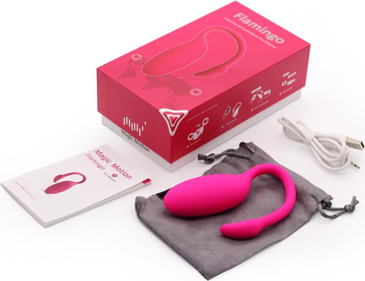 Actual product image Magic Motion Flamingo Vibrating Bullet