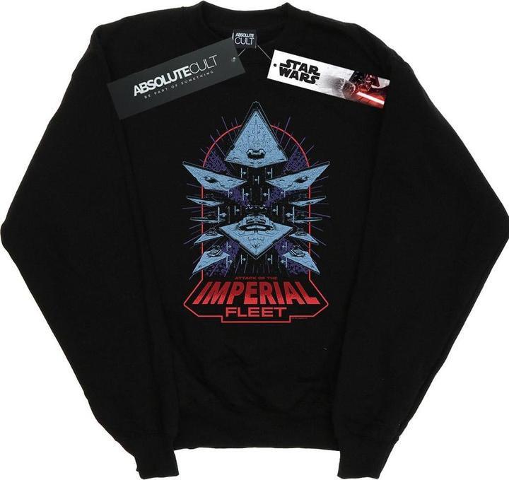 Star Wars Attack Of The Imperial Fleet Sweatshirt (L)