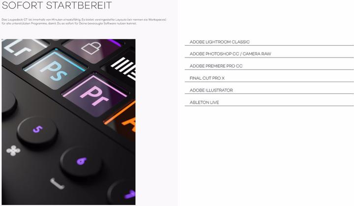 Produktbild Loupedeck Ct (Nummernblock, Kabelgebunden)