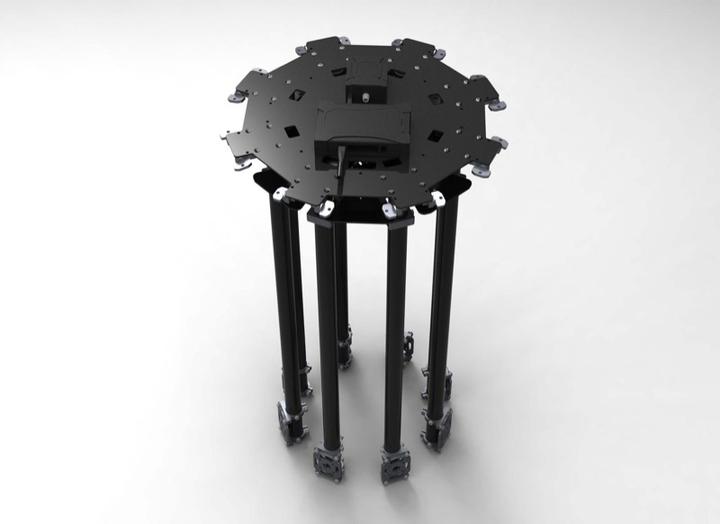 Produktbild E1100 Octo Rotor System mit Gimbal 3 für GH3 (10 min, 6500 g)