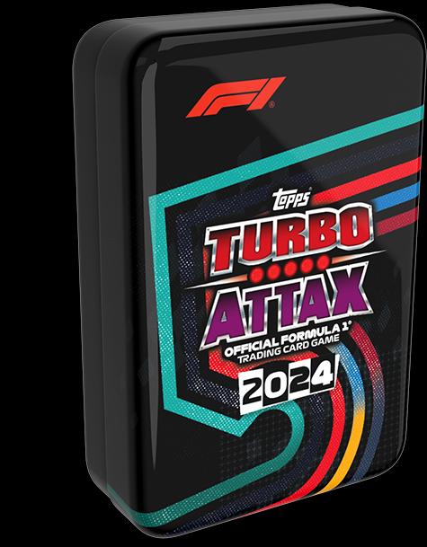 Produktbild Topps Turbo Attax 2024 Fivevold Tin F1 (Schuhm.) (Deutsch)