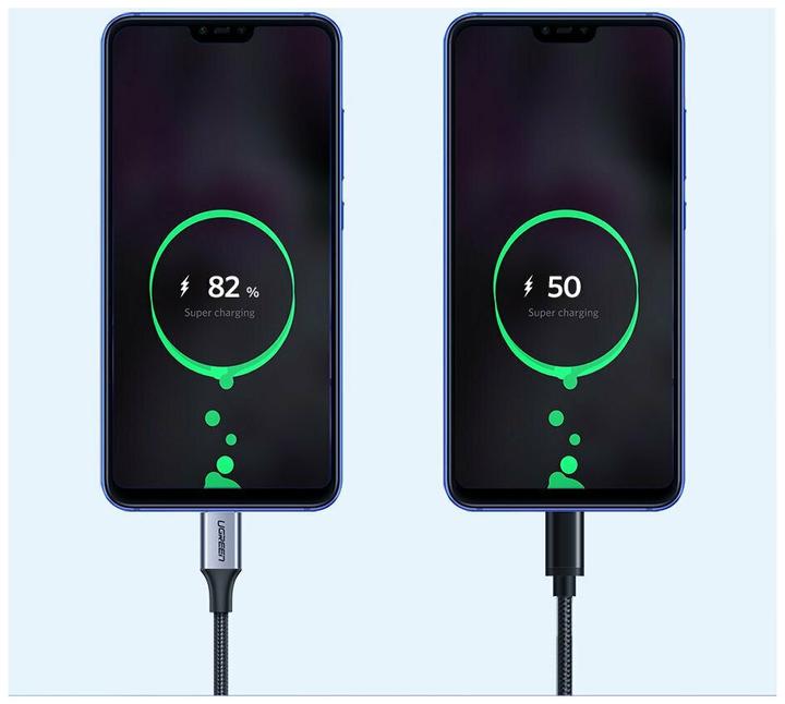 Image du produit Ugreen USB C – USB A (2 m, USB 2.0)