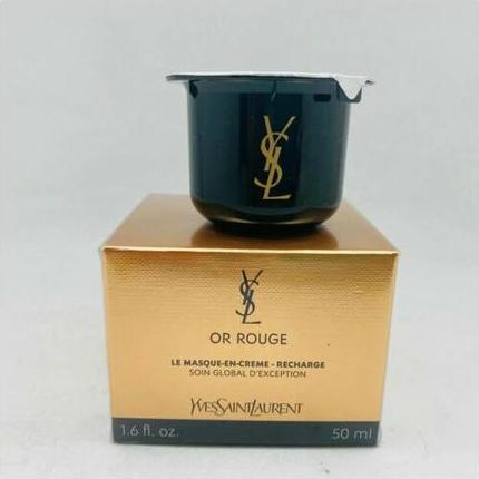 Actual product image Yves Saint Laurent YSL OR ROUGE LE MASKE-IN-CREME Refill 1.6 Fluid Ounces 50 ml New in Box