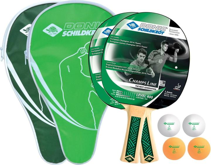 Produktbild Donic Schildkröt Tischtennis Set Champs 400 Cover