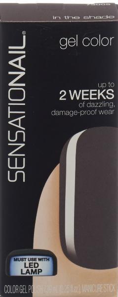 Actual product image SensatioNail Gel Polish in the shade 7.39 m (Brown, UV gel varnish)