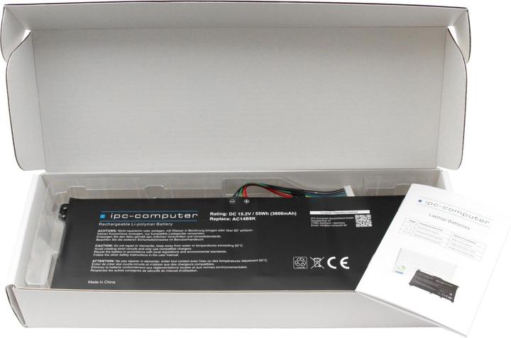 Actual product image IPC KT.0040G.004 (4 Cells, 3600 mAh)