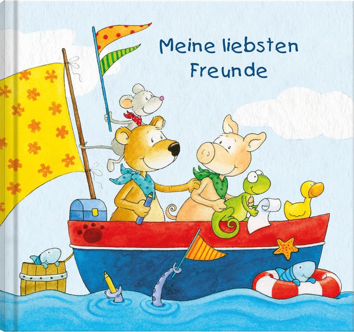 Actual product image Friends book (German)