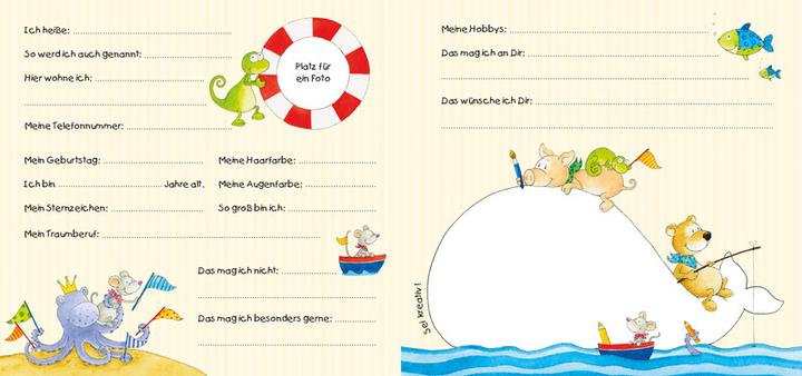 Actual product image Friends book (German)