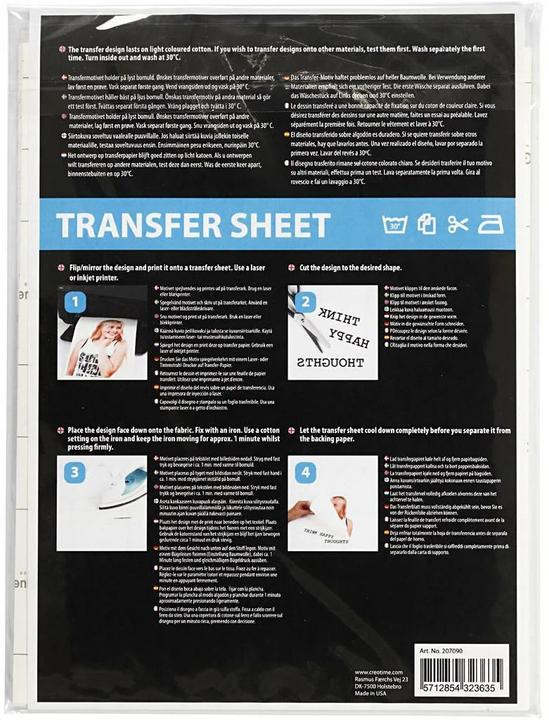Produktbild Creativ Company Aufbügelfolie transparent