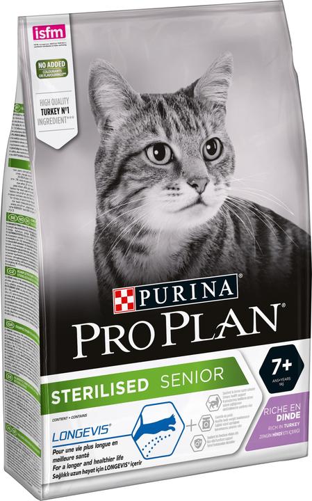 Pro Plan Cat Sterilised 7+ Turkey (Senior, 1 pcs., 3000 g)