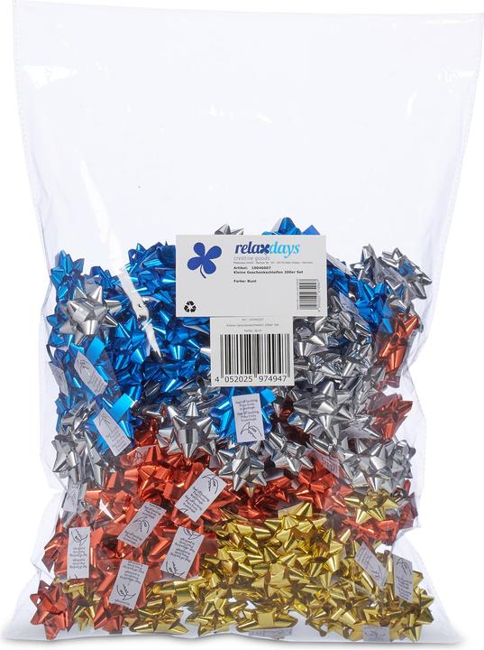 Immagine prodotto Relaxdays 200x nastro regalo (Decorazioni da regalo, 200 x)