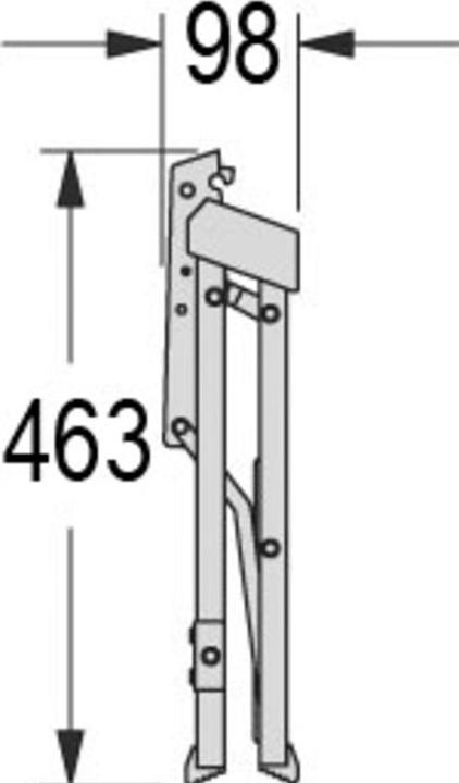 Produktbild Hailo Step-Fix (Trittleiter, 40.30 cm)