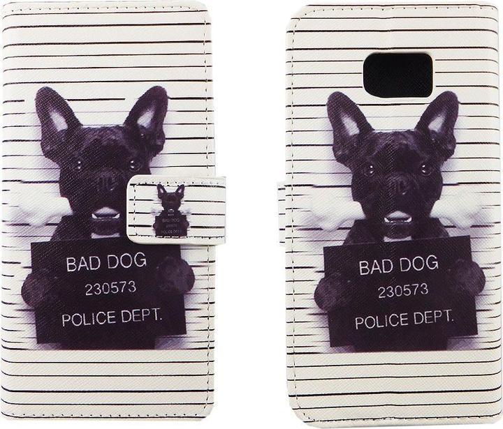 Produktbild König Design Schutz Handy Hülle für Samsung Galaxy S7 Case Cover Tasche Wallet Etui Bumper (Samsung Galaxy S7)
