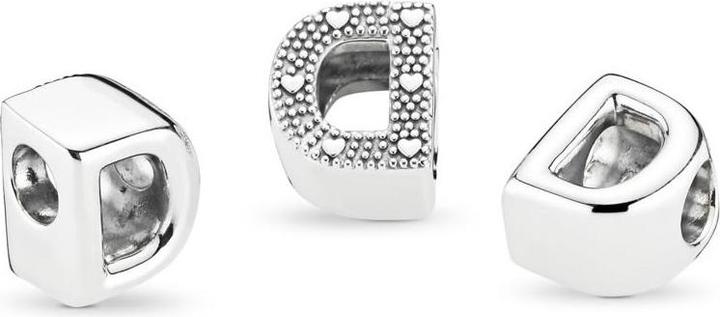 Image du produit Pandora Lettre D Charm (Argent)