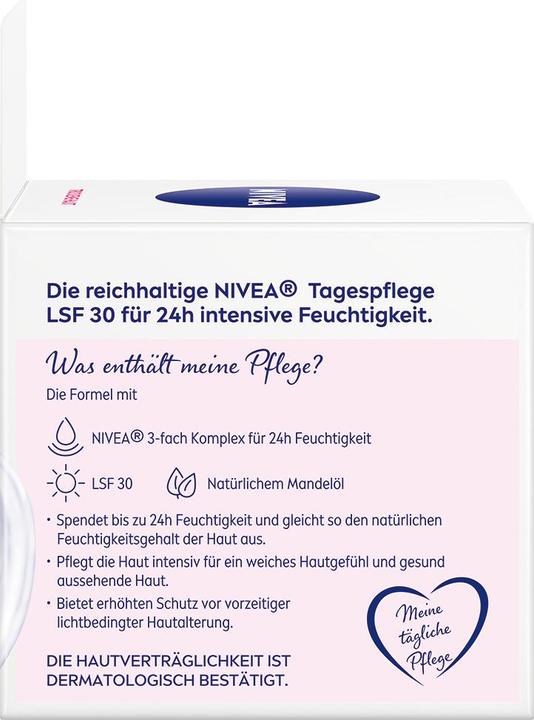 Actual product image NIVEA 24h moisture (50 ml, Day cream, SPF 30)
