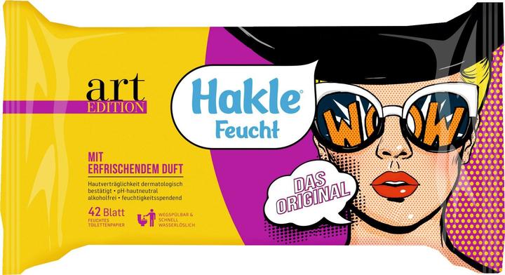 Produktbild Hakle Feucht Sonderedition, Feuchtes Toilettenpapier. 42 Tücher Pro Eve (42 Stück)