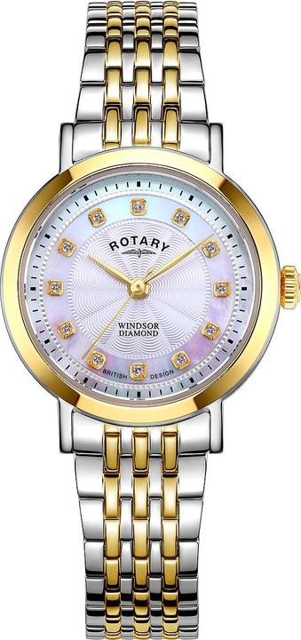 Rotary LB05421/41/D Windsor Damen 27mm 5ATM (Analoguhr, 27 mm)