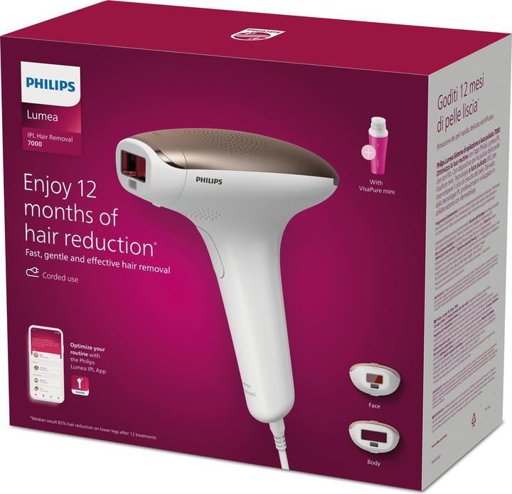 Actual product image Philips Lumea IPL Series 7000