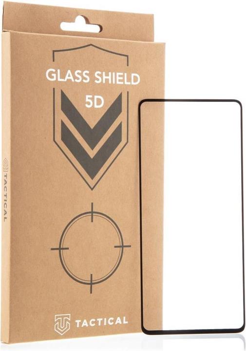 Actual product image Tactical Glass Shield 5D for Samsung Galaxy A51 Black (1 Piece, Samsung Galaxy A51)