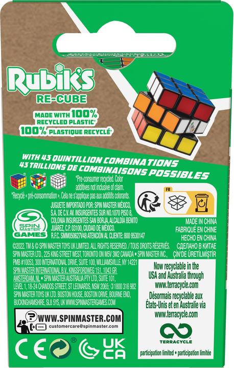Productafbeelding Spin Master Rubix: 3x3 ECO kubus (3 x 3)