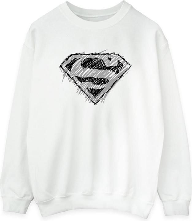 Superman Logo Sketch Sweatshirt (L)