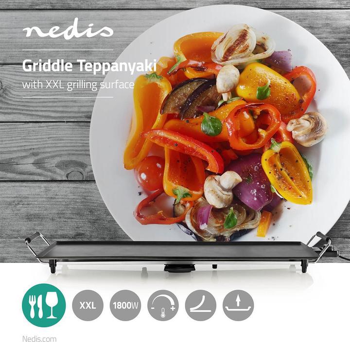 Image du produit Nedis Gril de table Teppanyaki (Prise UE)
