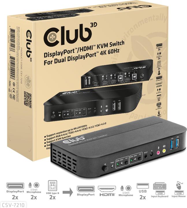 Image du produit Club 3D CSV-7210