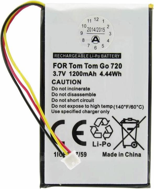 Produktbild TomTom Akku Go530, Go630, GO720, Go730, Go740