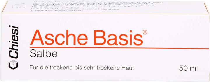 Produktbild Chiesi Asche Basis Salbe für die trockene bis sehr trockene Haut, 50 ml Salbe (Körpercreme, 50 ml)