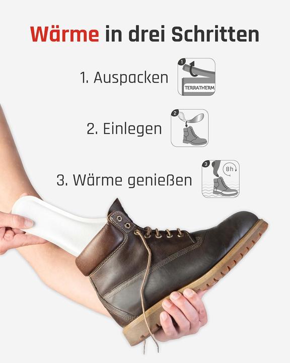 Actual product image TerraTherm 30 pairs of insoles size M (39-41)