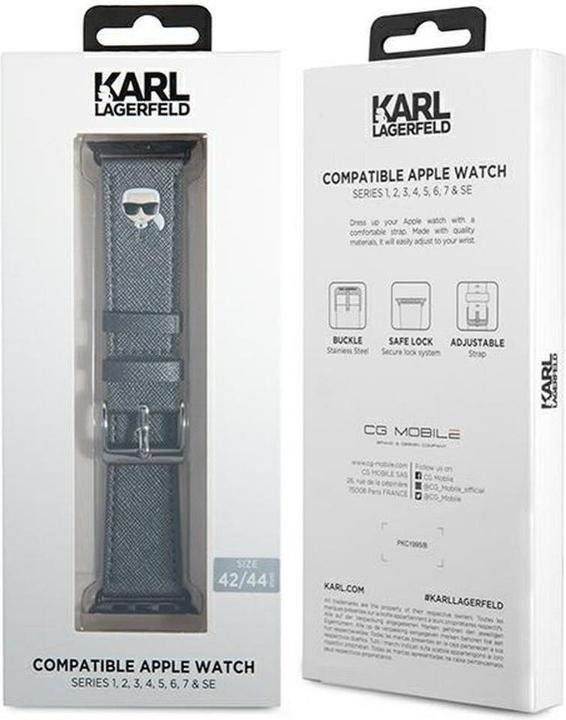 Produktbild Karl Lagerfeld Karl Heads (42 mm, 44 mm, 45 mm, Saffiano)