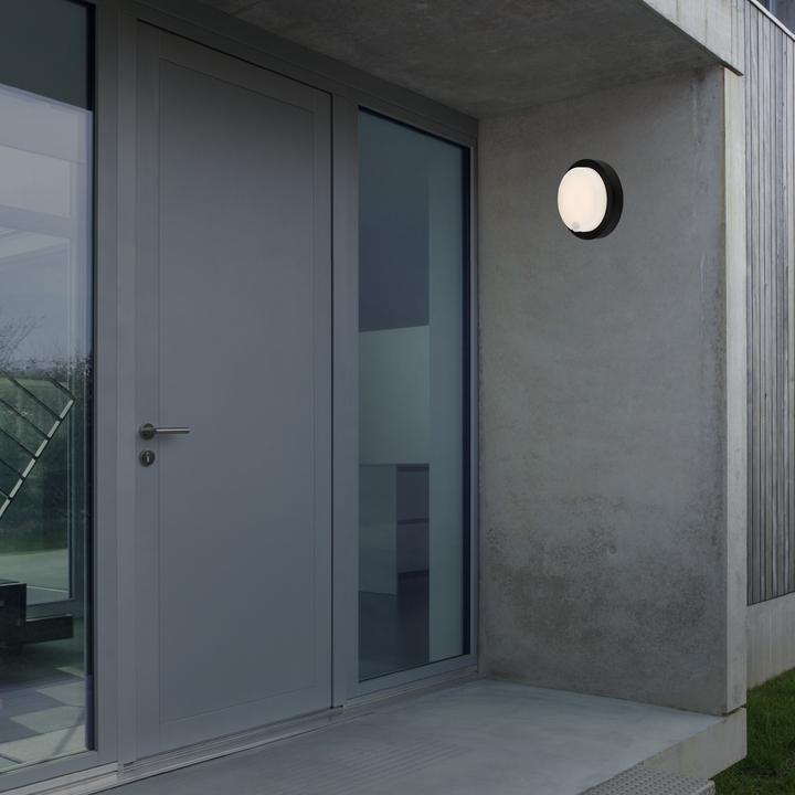 Produktbild Briloner Akku LED Aussenwandleuchte,Sensor,schwarz,LED/4W (700 lm, IP44)